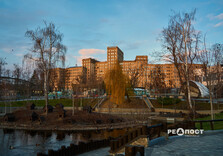 Красивий захід сонця у Харкові (фото)