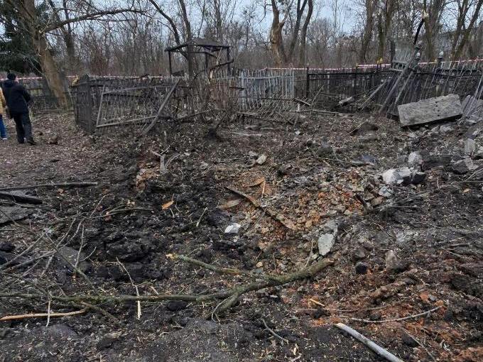 В Харкові російська ракета влучила в Єврейське кладовище №3