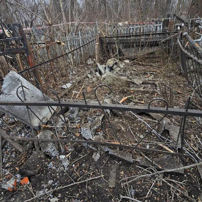 В Харкові російська ракета влучила в Єврейське кладовище №3