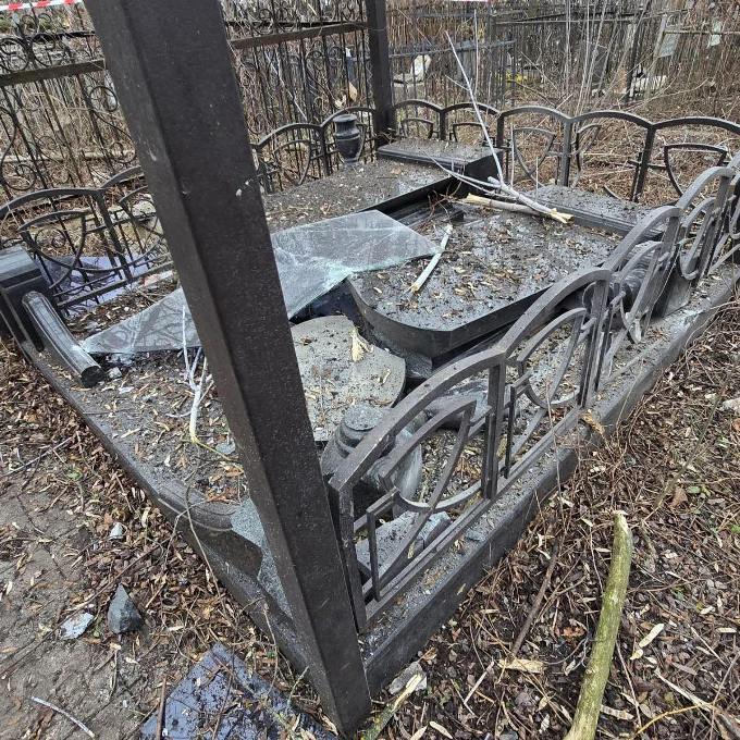 В Харкові російська ракета влучила в Єврейське кладовище №3