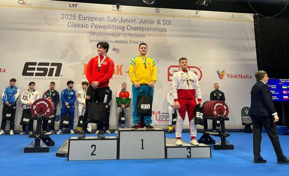 Харків’янин встановив європейський рекорд у пауерліфтингу