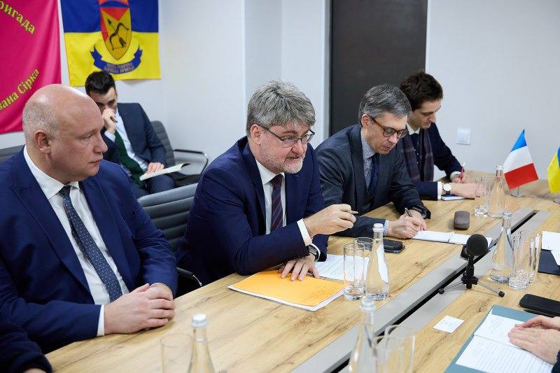 Мер Харкова зустрівся з послом Франції