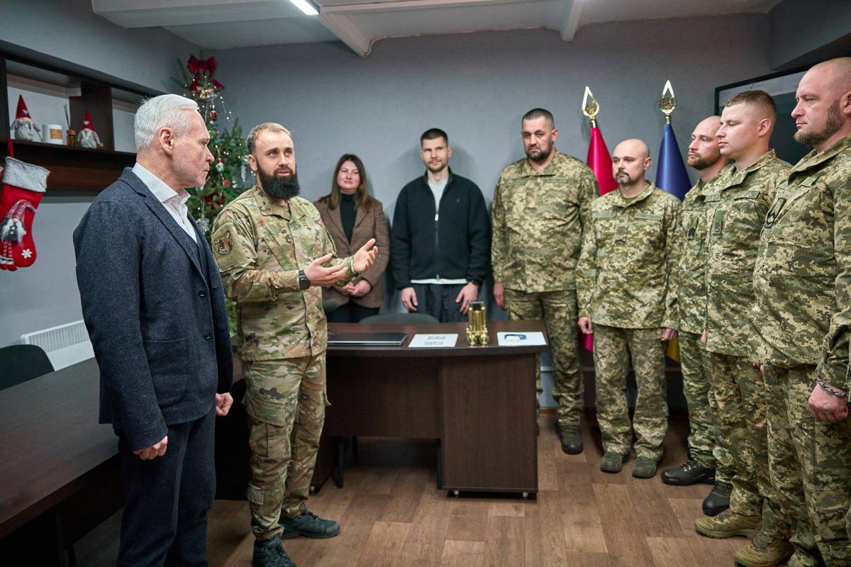 Щиро дякую вам за вашу службу і за те, що захищаєте Харків! - Ігор Терехов