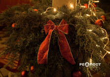 У Центральному парку Харкова тимчасово увімкнули святкову ілюмінацію (фото)