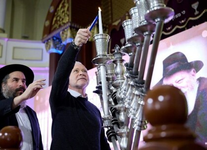 Ігор Терехов привітав єврейську громаду Харкова з початком Хануки