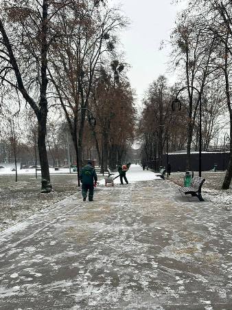 «Харківзеленбуд» усуває наслідки буревію в місті