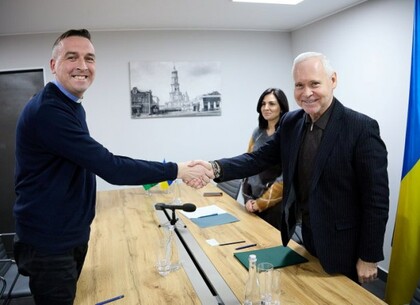 Ігор Терехов підписав меморандум про співпрацю з «Карітас-Спес-Харків»
