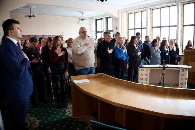 Ігор Терехов привітав Господарський суд Харкова з Днем працівників суду