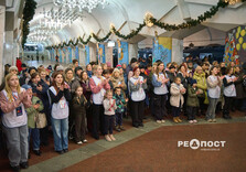 У харківському метро співали артисти Схід Opera (ХНАТОБ) (фото)