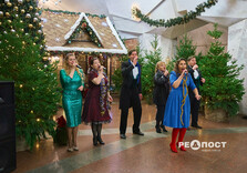 У харківському метро співали артисти Схід Opera (ХНАТОБ) (фото)