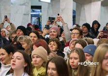 У харківському метро співали артисти Схід Opera (ХНАТОБ) (фото)