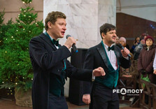 У харківському метро співали артисти Схід Opera (ХНАТОБ) (фото)