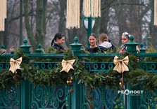 Сад Шевченко у Харкові готують до свят (фото)