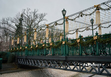 Сад Шевченко у Харкові готують до свят (фото)