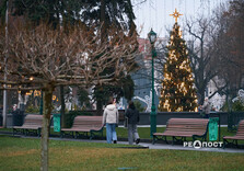 Сад Шевченко у Харкові готують до свят (фото)