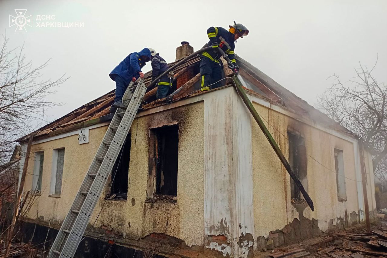 У селищі Рогань на пожежі загинув чоловік