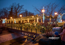 У центрі Харкова вмикали святкову ілюмінацію в тестовому режимі (фото)