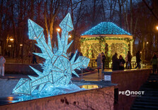 У центрі Харкова вмикали святкову ілюмінацію в тестовому режимі (фото)