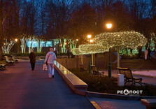 У центрі Харкова вмикали святкову ілюмінацію в тестовому режимі (фото)