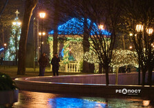 У центрі Харкова вмикали святкову ілюмінацію в тестовому режимі (фото)