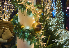 У центрі Харкова вмикали святкову ілюмінацію в тестовому режимі (фото)