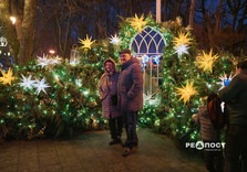 У центрі Харкова вмикали святкову ілюмінацію в тестовому режимі (фото)