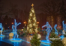 У центрі Харкова вмикали святкову ілюмінацію в тестовому режимі (фото)