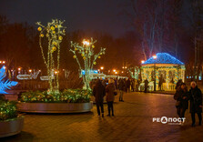 У центрі Харкова вмикали святкову ілюмінацію в тестовому режимі (фото)