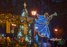 У центрі Харкова вмикали святкову ілюмінацію в тестовому режимі (фото)