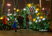 У центрі Харкова вмикали святкову ілюмінацію в тестовому режимі (фото)