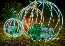 У центрі Харкова вмикали святкову ілюмінацію в тестовому режимі (фото)