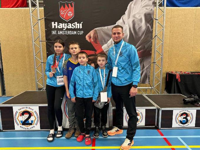 Харківські каратисти здобули медалі на «Amsterdam Karate Cup»