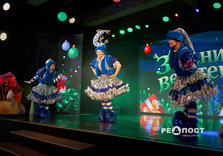 Для дітей з Новобаварського району організували новорічне свято (фото)