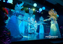 Для дітей з Новобаварського району організували новорічне свято (фото)