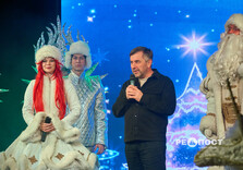 Для дітей з Новобаварського району організували новорічне свято (фото)