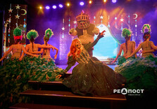 Для дітей з Новобаварського району організували новорічне свято (фото)