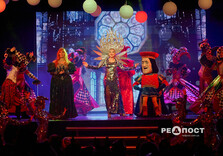 Для дітей з Новобаварського району організували новорічне свято (фото)