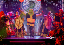 Для дітей з Новобаварського району організували новорічне свято (фото)