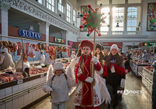 Учні Новобаварського району привітали харків'ян з Різдвом (фото)