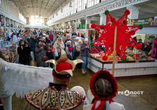 Учні Новобаварського району привітали харків'ян з Різдвом (фото)