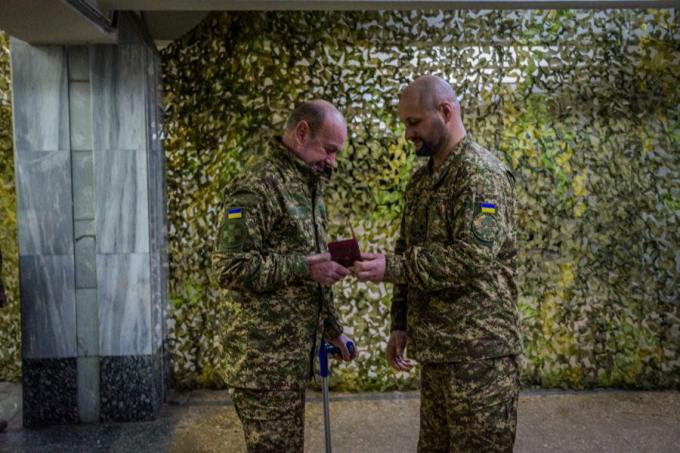 Бійців бригади «Скіф» НГУ нагородили під час робочого візиту командування