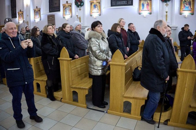 Різдвяне богослужіння 24 грудня в Харкові