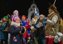 У Харкові ввечері ходили колядники (фото)