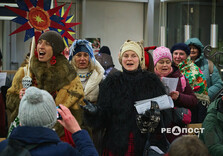 У Харкові ввечері ходили колядники (фото)