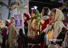 У Харкові ввечері ходили колядники (фото)