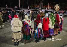 У Харкові ввечері ходили колядники (фото)