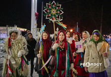 У Харкові ввечері ходили колядники (фото)