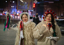 У Харкові ввечері ходили колядники (фото)