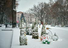 Харків засипало снігом (фото)