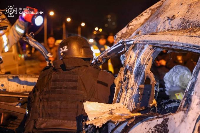 Авіаудар по Харкову: загинули водій та працівник СТО